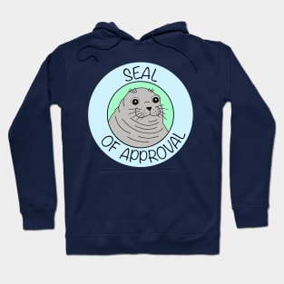 Seal Pun Art for Seal Lover Hoodie